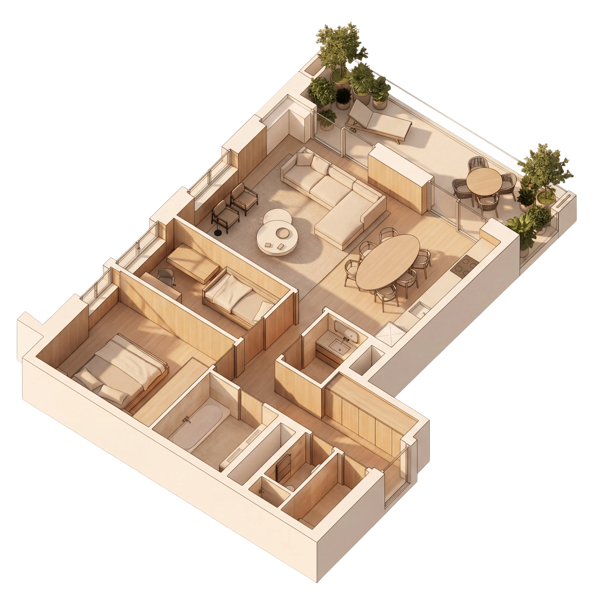 Render Appartement 01