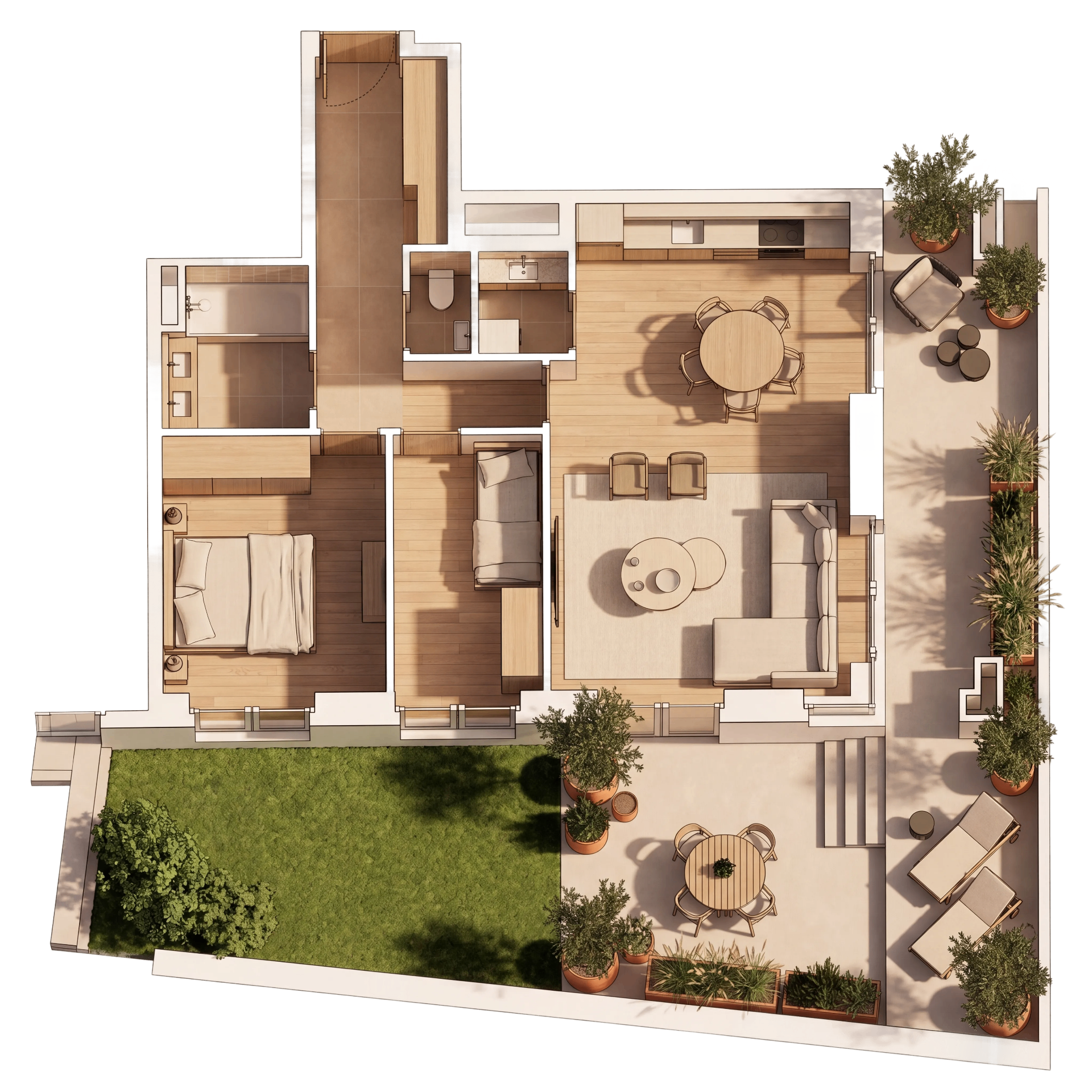 Render Appartement 02